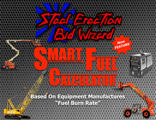 Steel Erection Bid Wizard ~ Smart Fuel Calculator