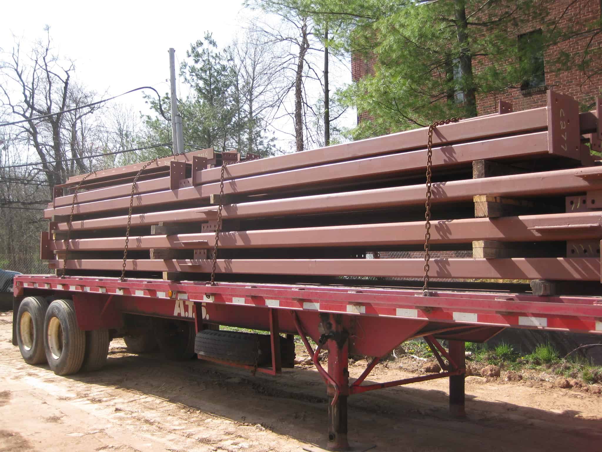 Steel Erection Best Practice For Unloading & Shaking Out Columns